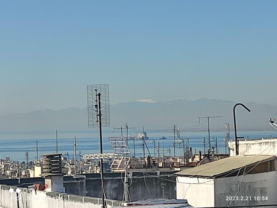Aigli Sea View Leilighet Thessaloníki Eksteriør bilde